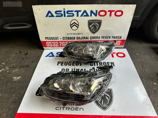 Peugeot 208 sol ön far 9823193980
