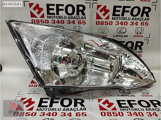 HONDA CRV SIFIR SAĞ FAR 07-12 OEM NO: 33101-SW1V-H01