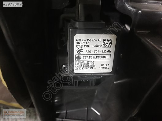 LAND ROVER VOLVO AH4N15607AE ANAHTAR SENSÖRÜ MODÜLÜ BEYİN