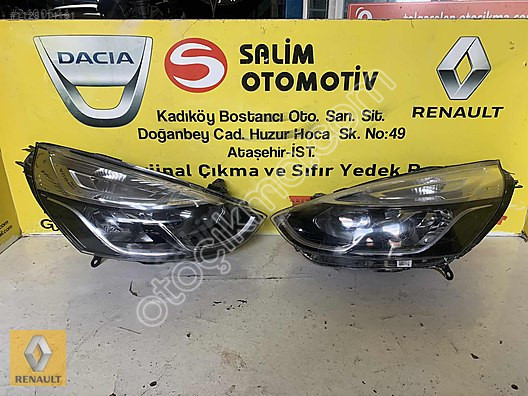 clio 4 makyajlı kasa far orjınal cikma ve diğer yedek par