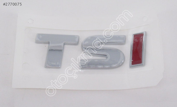 VW CADDY GOLF TIGUAN 09-19 ARKA BAGAJ TSI YAZISI 5K0853675M GQF