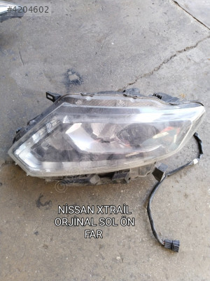 NİSSAN X-TRAİL ORJİNAL SOL ÖN FAR AZ HASARLI 2013-2016