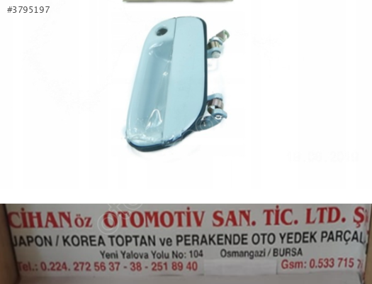 HYUNDAİ ELANTRA DIŞ KAPI KOLU ARKA SAĞ-SOL 1990-1994 83650-28000