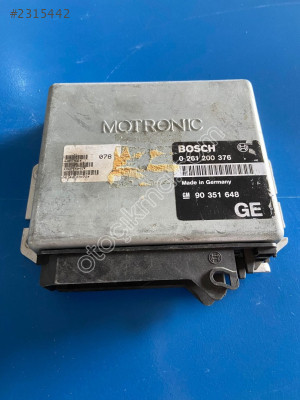 Opel vectra 2.0 motor beyni 0261200376