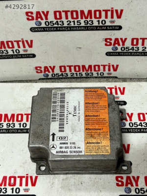 0018202326 MERCEDES W210 SRS AİRBAG BEYNİ TEMIC