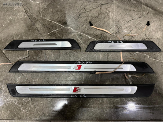 AUDi A6 C8 KAPI BASAMAK BANDI KOMPLE SET EGE OTOMOTİV BURSA