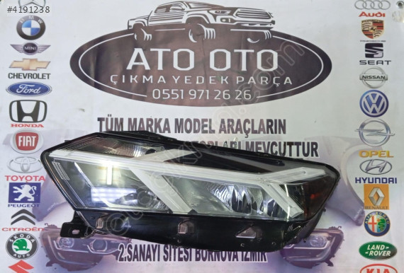 DACİA SANDERO ORJİNAL ÇIKMA SOL FAR G