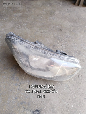 HYUNDAİ İ20 ORJİNAL SAĞ ÖN FAR AZ HASARLI 2012-2014