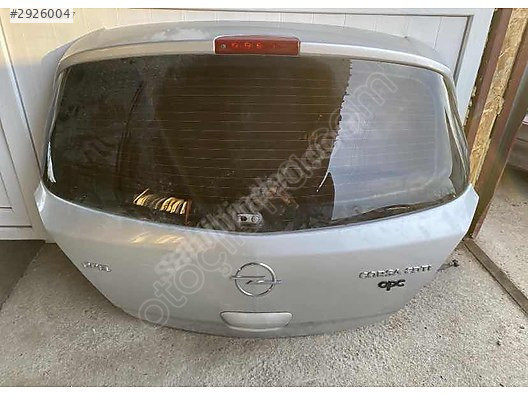 Opel corsa D bagaj kapağı EMR OTOMATİV