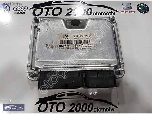 038906019AF SKODA FABIA 1.9 TDI ATD MOTOR BEYNİ