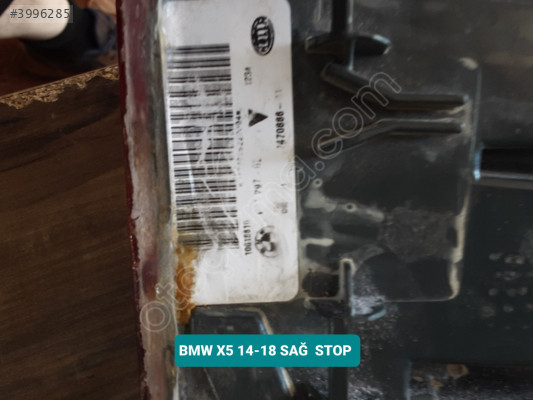 BMW X5 14-18 SAĞ  STOP
