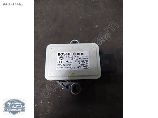 AUDİ A4 A5 Q5 ESP SENSÖRÜ 8K0907637C