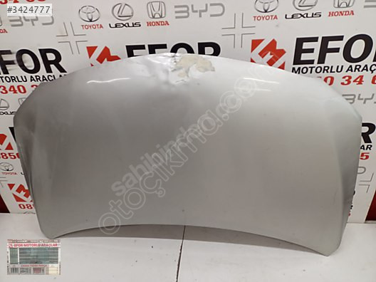 TOYOTA COROLLA ORJİNAL ÇIKMA MOTOR KAPUT 07-12