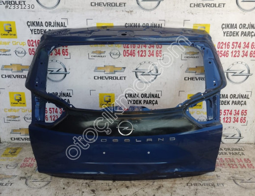 OPEL CROSSLAND X BAGAJ KAPAĞI ÇIKMA SÖKME YEDEK PARÇA