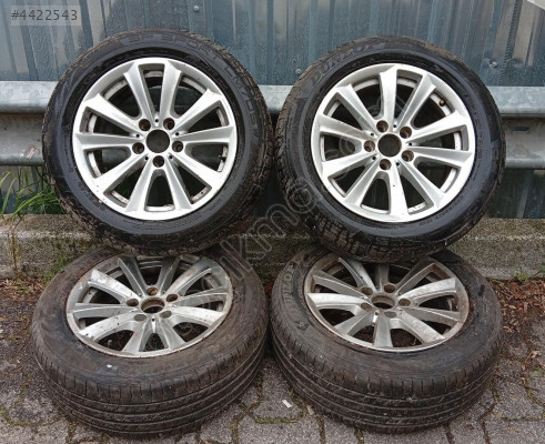 BMW 5 Serisi F10 R17 Jant Lastik Takımı Orijinal Çıkma