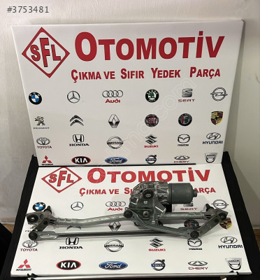AUDİ A8 CAM SİLECEK MOTORU VE KRİKOSU 4H1955119C