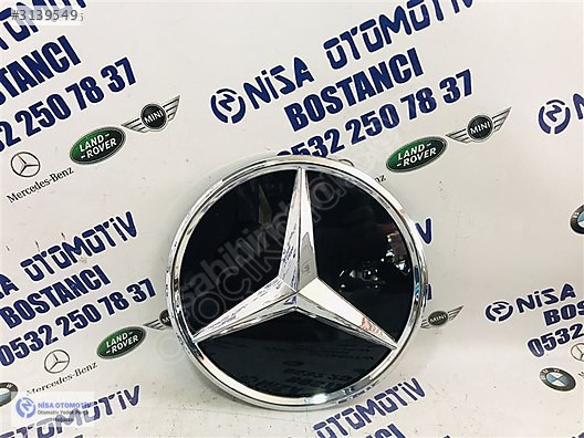 MERCEDES C SERİSİ C180 C200 W205 MAKYAJLI CAM AMBLEM PANJUR