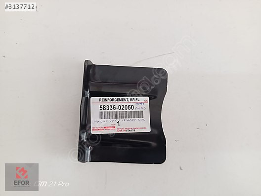 TOYOTA AURİS SIFIR ORJ HAVUZ KENAR SACI OEM NO: 58336-02050