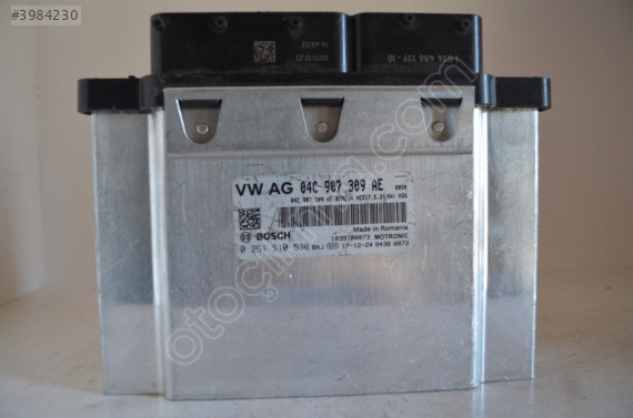 04C907309AE 0261S10530 MOTOR BEYNI VOLKSWAGEN POLO AUDI 1.0 MED17