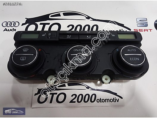1Q0907044A-1Q0907044E-1Q0907044J EOS 2006-08 KLİMA KONTROL PANEL