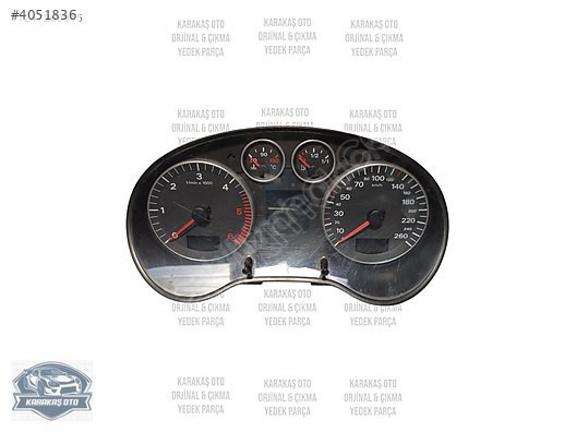 AUDİ A3 GÖSTERGE PANELİ KİLOMETRE SAATİ ORJİNAL 8P0920930C