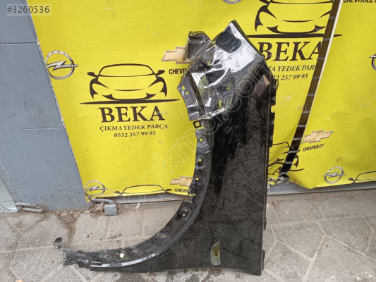 OPEL GRANDLAND SOL ÖN ÇAMURLUK SİYAH ÇIKMA ORJİNAL YEDEK PARÇA