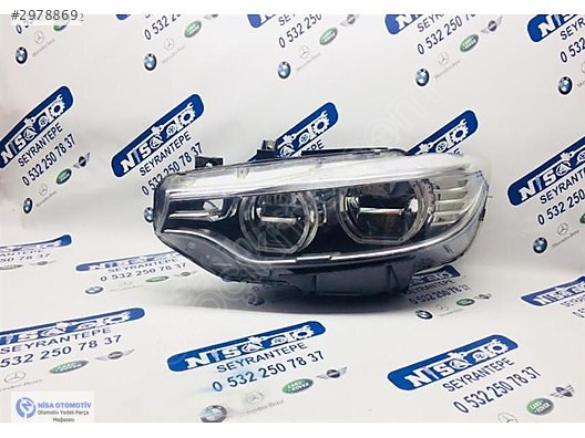 BMW 5 SERİSİ F32 ADAPTİF MAKYAJLI LEDLİ SOL FAR ORJ 631173778421