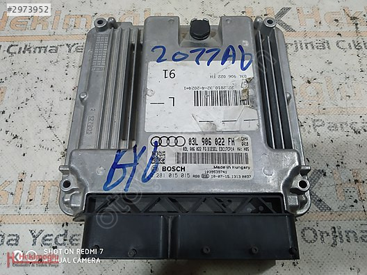 AUDİ A6 C6 2.0 TDI MOTOR BEYNİ 03L 906 022 FH 03L 906022FH