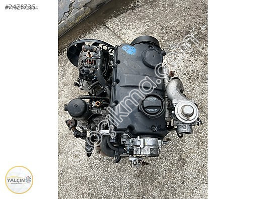 VW Passat 1.9 Dizel 130HP AVF Motor Komple - Oto Çıkma Parçala