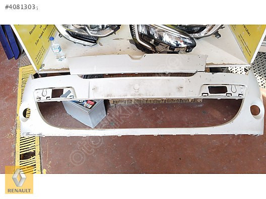 RENAULT MEGANE 3 ÇIKMA ORJİNAL BEYAZ ÖN TAMPON VE DİGER PARÇALAR