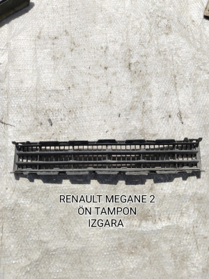RENAULT MEGANE 2 ORJİNAL ÖN TAMPON IZGARA