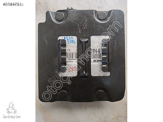 Chevrolet Cruze Opel Astra 1.4 Motor Beyni 12655586 - ABM4