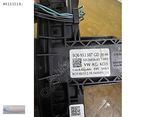 5Q0953507GD VW SEAT SKODA SINYAL&SILECEK KOLU ORIJINAL CIKMA