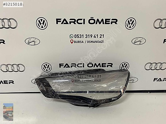 AUDİ A3 ÖN SOL FAR CAMI SIFIR