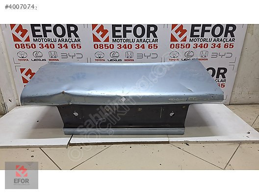 TOYOTA COROLLA BAGAJ KAPAK ORJİNAL ÇIKMA YEDEK PARÇA 90-92