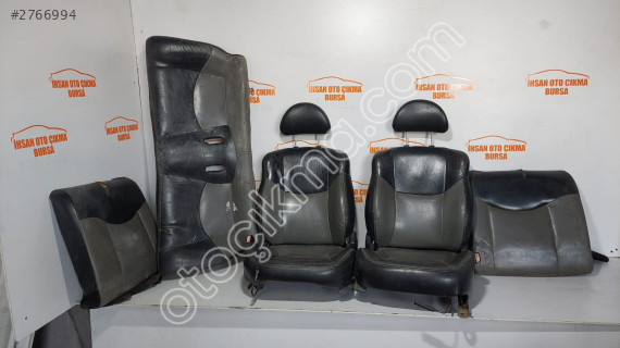 Hyundai fx coupe tek kapı ön koltuk ve arka koltuk