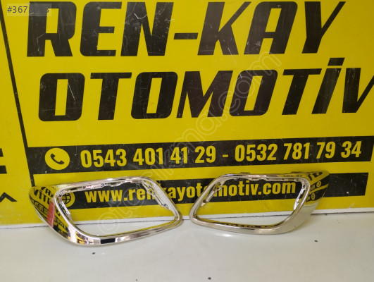 RENAULT FLUENCE SİS ÇERÇEVESİ KROM SAĞ SOL SIFIR RENKAY KOCAELİ