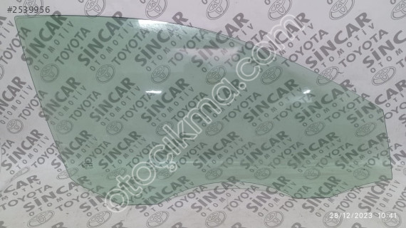VOLKSWAGEN PASSAT B7 2011 2014 SAĞ ÖN KAPI CAMI ÇIKMA ORJİNA