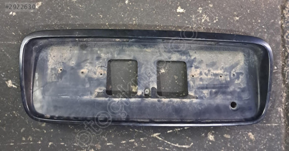 Honda Civic İes Arka Plakalik