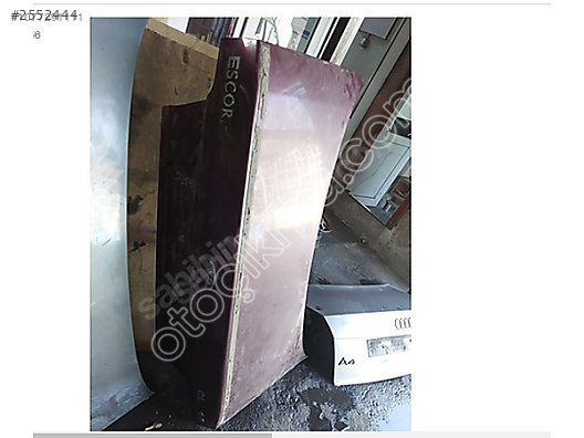 1997 escort bagaj kapagı temiz