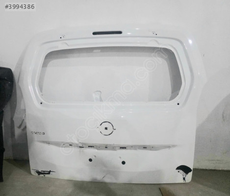 OPEL COMBO BEYAZ BAGAJ KAPAĞI ORJINAL LOKALLIK