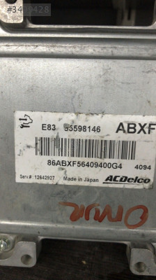 55598146 E83 OPEL ASTRA J MOTOR BEYNİ