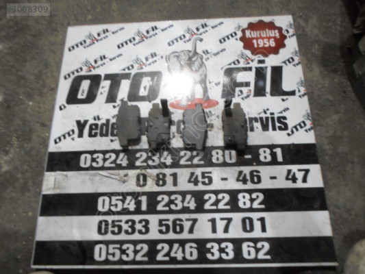 HONDA (0986461006) (0988TB2179) ARKA BALATA SIFIR DAIKYO