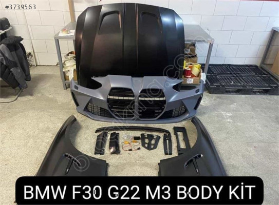 F30 - G22 DÖNÜŞÜM SETİ BODY KİT+TAMPON+SAĞ SOL ÇAMURLUK + KAPUT