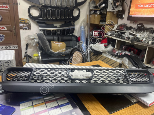 Jeep Compass yeni model tampon alt panjuru alt ızgarası sıfı