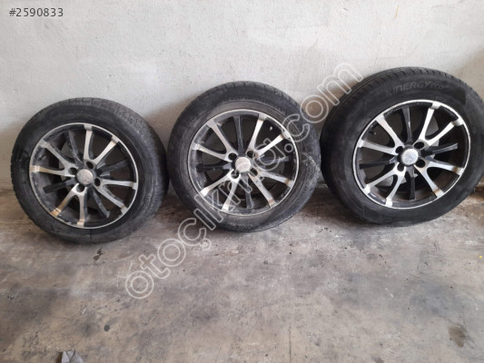 RENAULT MEGANE 1-DEN CIKMA 3 ADET JANT LASTİK