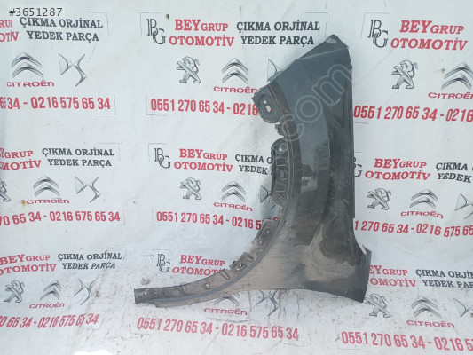 CİTROEN C4 SOL ÖN ÇAMURLUK ORİJİNAL ÇIKMA YEDEK PARÇA
