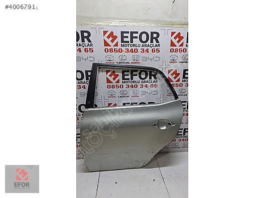 TOYOTA AURİS SOL ARKA KAPI ORJİNAL ÇIKMA YEDEK PARÇA 07-12