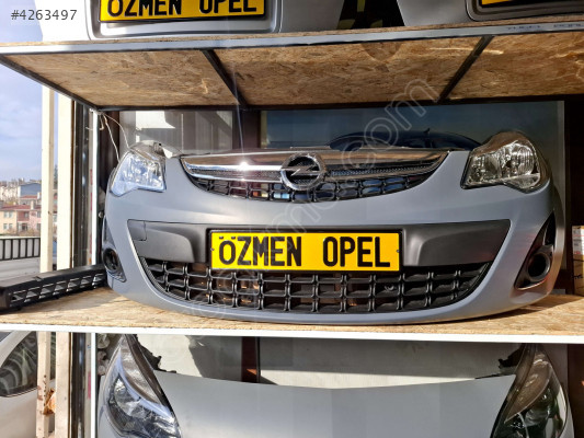 ÖZMEN OPEL CORSA D MAKYAJLI ÖN TAMPON SAĞ SOL FAR PANJUR IZGARA