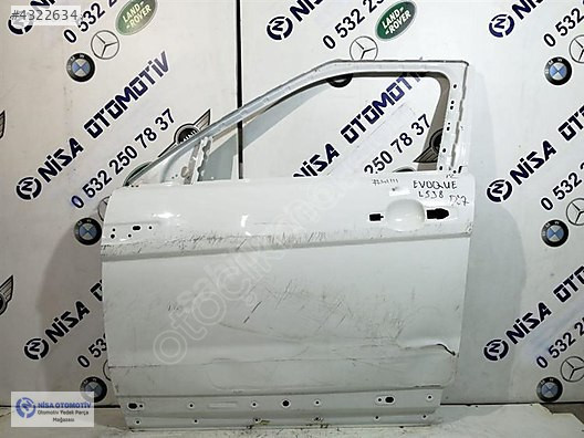 RANGE ROVER EVOQUE L538 KASA SOL ÖN KAPI ORJ ÇIKMA